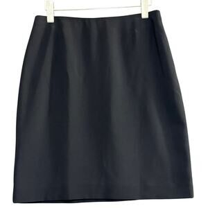 JONES NEW YORK SZ 10 Black Skirt Classic Old Money Quiet Luxury Timeless Elegant